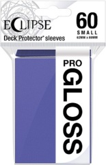 Ultra Pro 15634 Eclipse Pro-Gloss Small Deck Protectors 60ct - Royal Purple